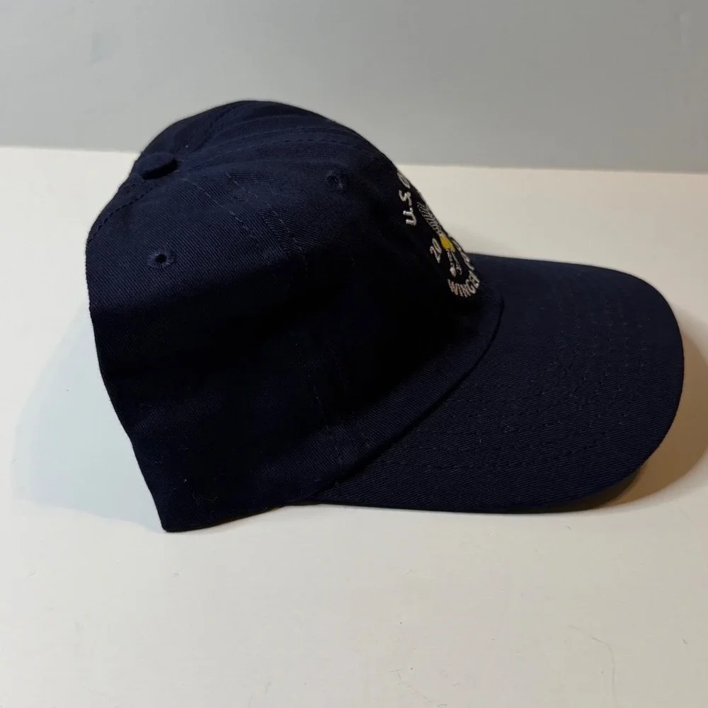 USGA 2020 US Open Winged Foot Golf Hat Navy Blue Adjustable Member Cap